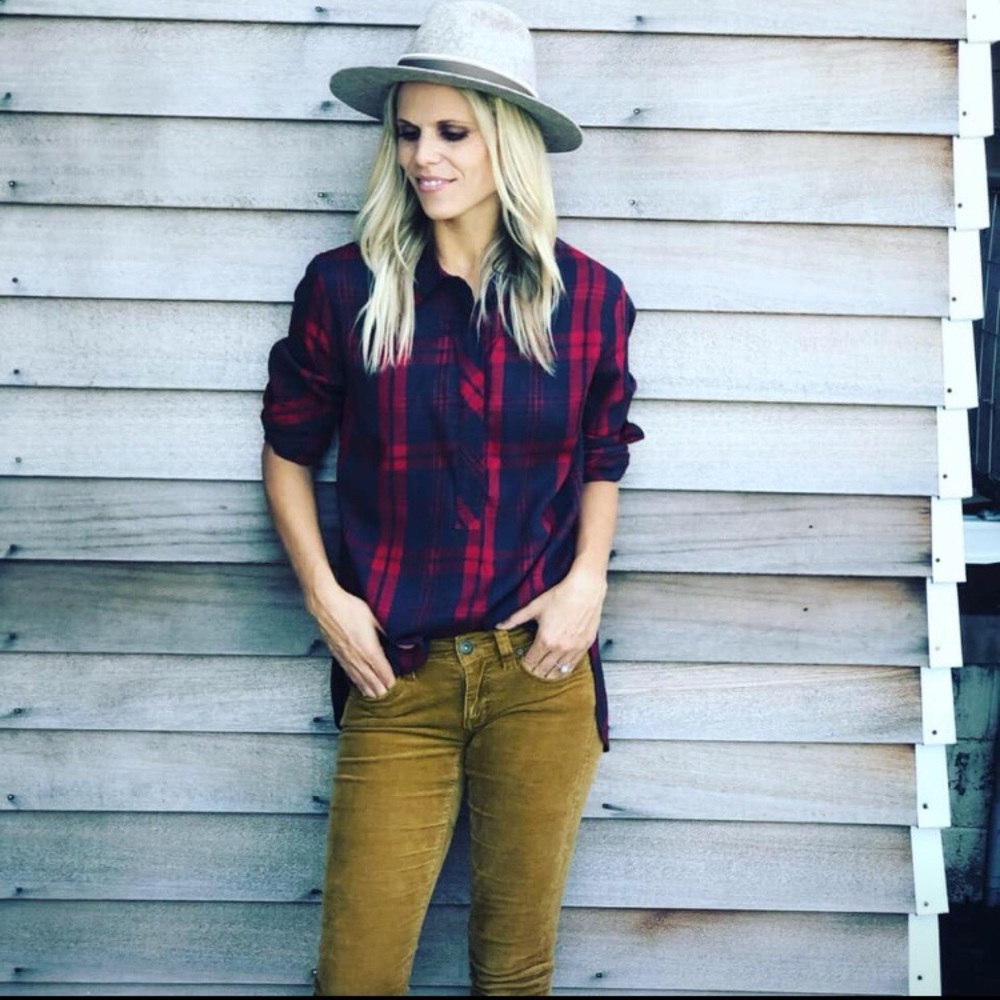 CAbi umber skinny corduroy pants 2